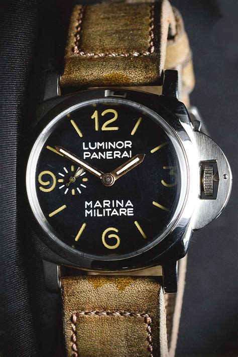 Panerai marina militare skeleton watch